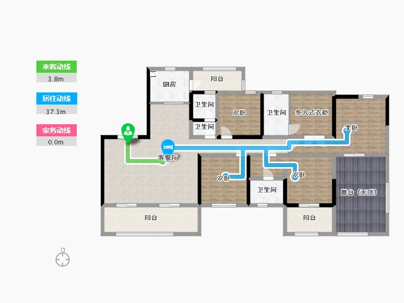 四川省-宜宾市-丽雅江宸-181.16-户型库-动静线