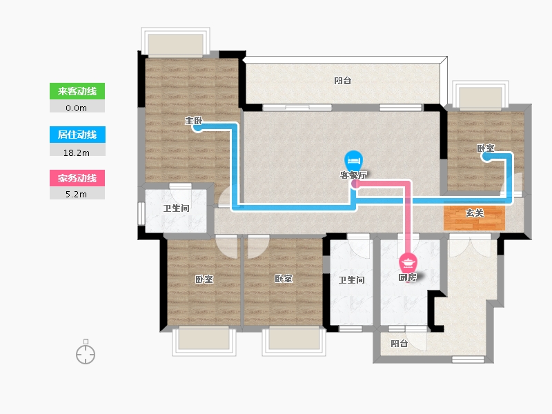 四川省-成都市-置信丽都府-112.16-户型库-动静线