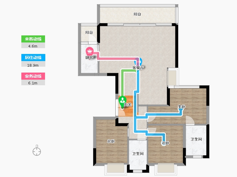 四川省-成都市-同森翠叠森林-109.81-户型库-动静线