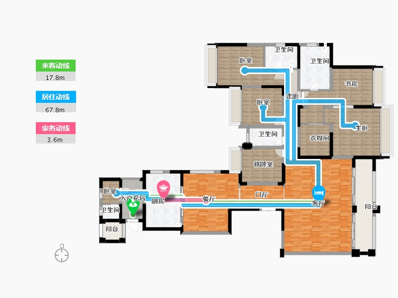 四川省-成都市-环球汇天誉-225.00-户型库-动静线