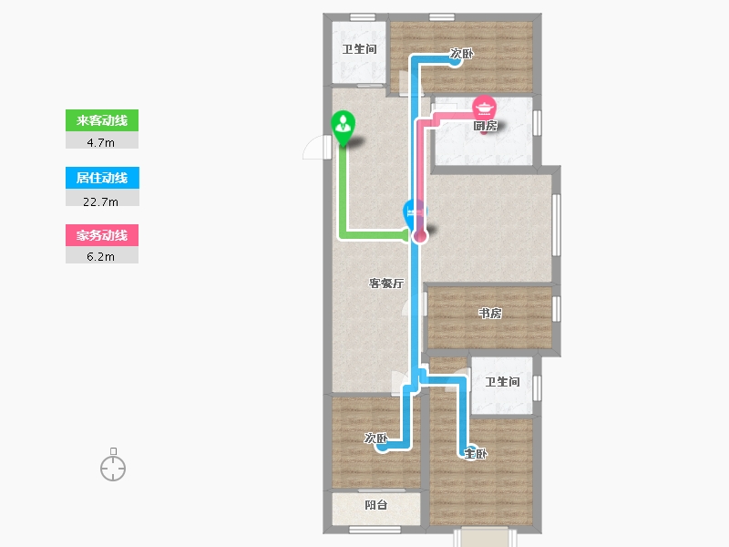 山东省-日照市-万邦城-97.01-户型库-动静线