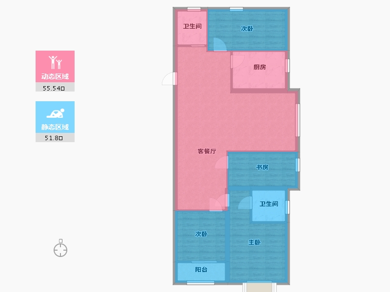 山东省-日照市-万邦城-97.01-户型库-动静分区