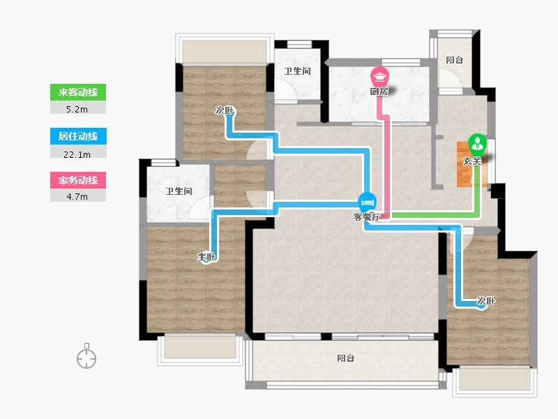 四川省-成都市-领地悦府-108.53-户型库-动静线