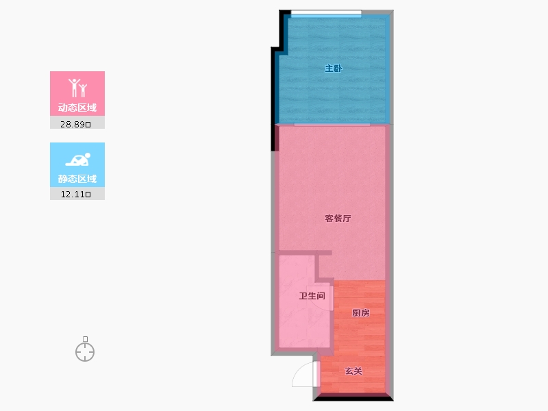 云南省-昆明市-蓝光天娇城天樾-36.79-户型库-动静分区