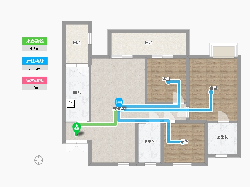 四川省-巴中市-平昌金域华府-92.02-户型库-动静线