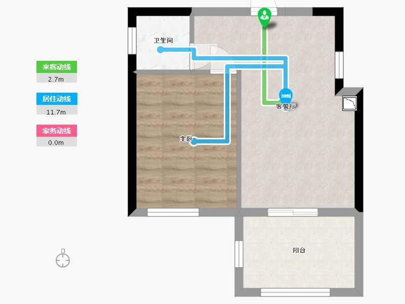 四川省-巴中市-普达阳光-43.12-户型库-动静线