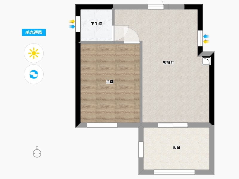 四川省-巴中市-普达阳光-43.12-户型库-采光通风