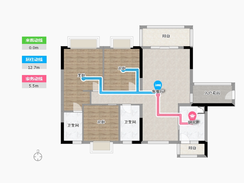 贵州省-贵阳市-学府里-103.48-户型库-动静线