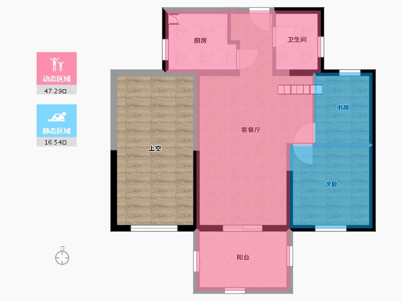 四川省-巴中市-普达阳光-73.62-户型库-动静分区