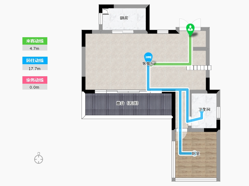 四川省-成都市-融创九天一城-65.78-户型库-动静线