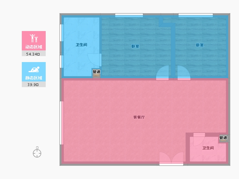 四川省-成都市-N8天幕-86.07-户型库-动静分区