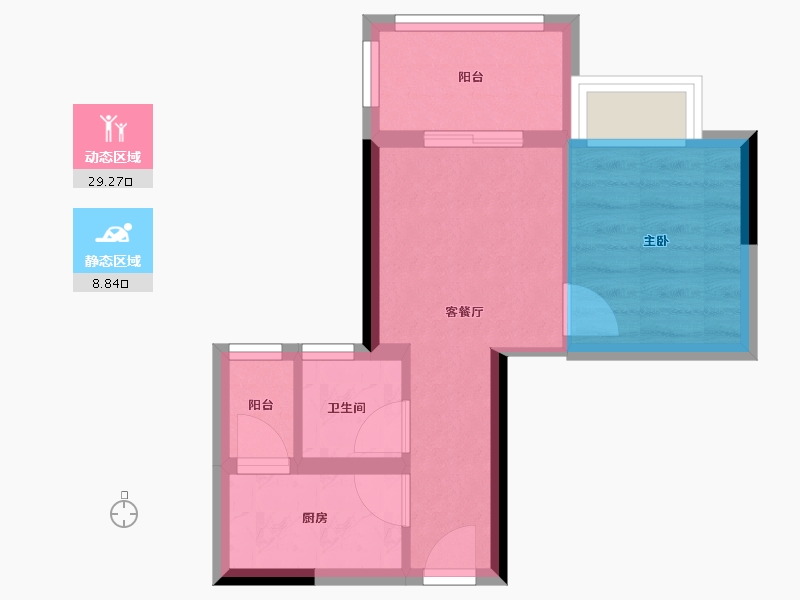 贵州省-遵义市-汇川国际温泉旅游城-33.05-户型库-动静分区