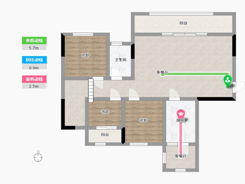 四川省-巴中市-文华春天-91.12-户型库-动静线