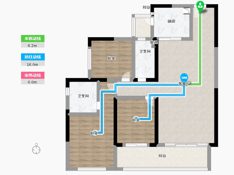 四川省-成都市-阳光城半山悦-98.00-户型库-动静线