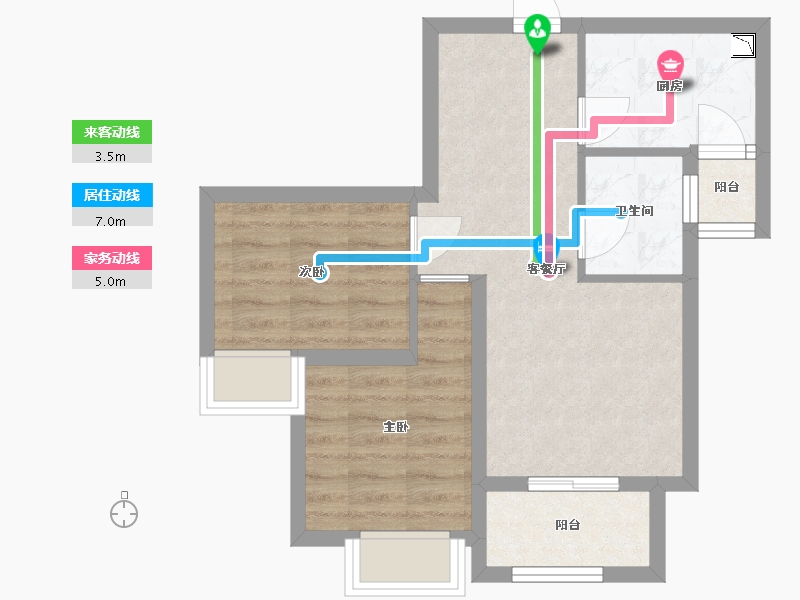 贵州省-贵阳市-1号码头-51.19-户型库-动静线