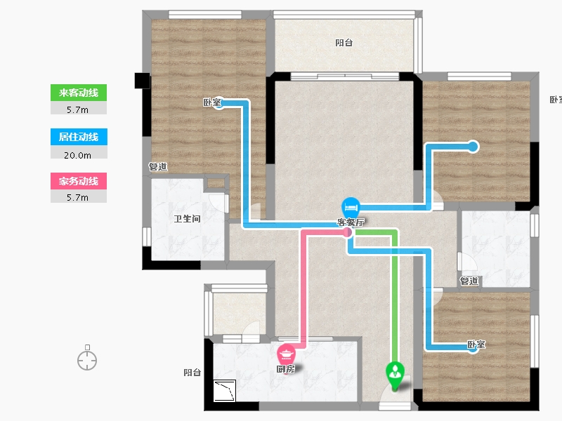 四川省-成都市-阳光城半山悦-98.00-户型库-动静线