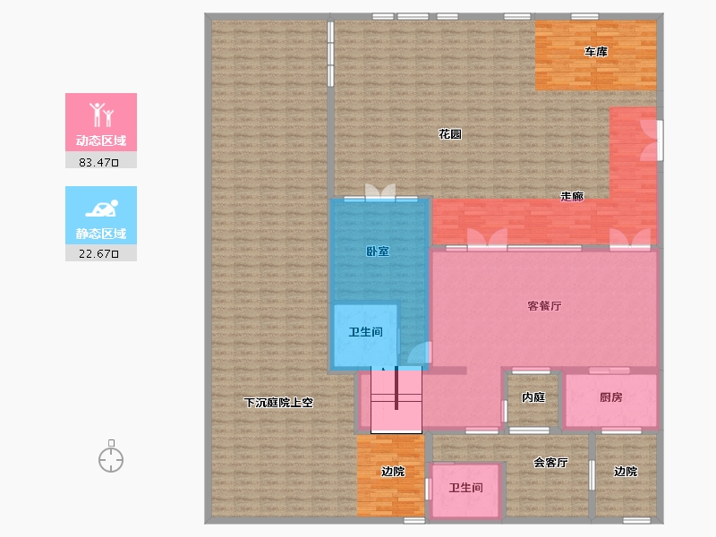 广西壮族自治区-百色市-锦绣古镇-284.73-户型库-动静分区