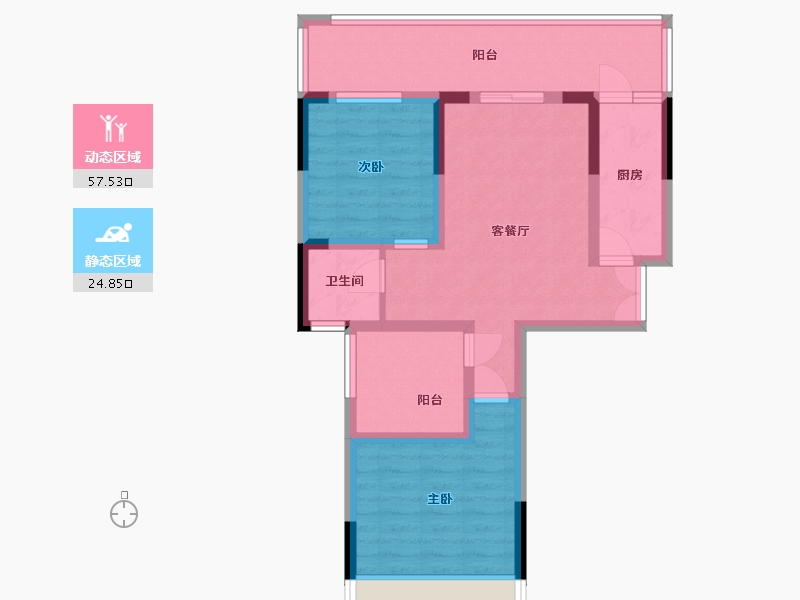 贵州省-贵阳市-施格名门-72.11-户型库-动静分区