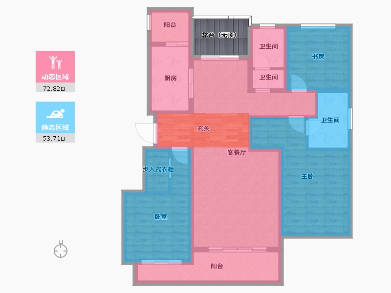 河北省-石家庄市-金悦府-118.55-户型库-动静分区