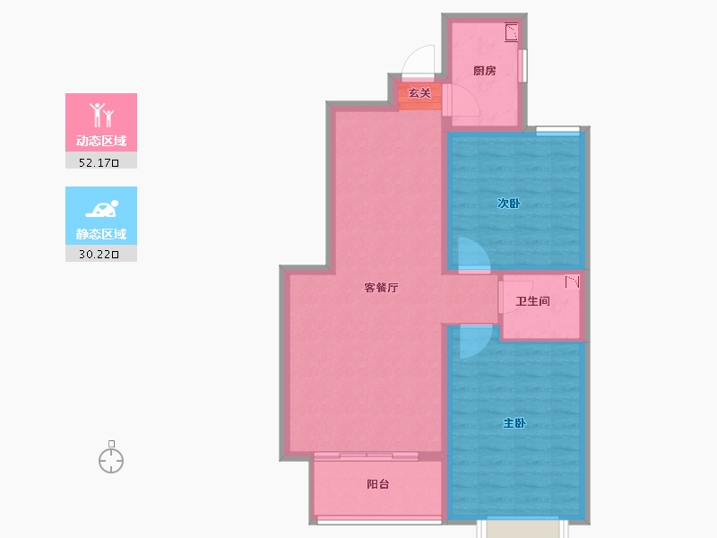 河北省-石家庄市-智慧健康城-73.68-户型库-动静分区