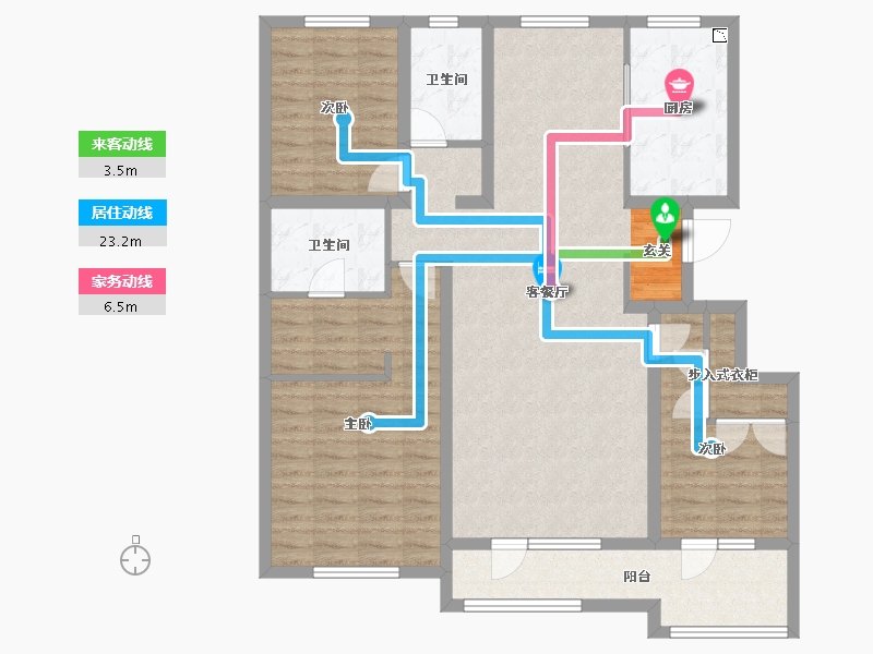 河北省-石家庄市-鹿泉健康城-116.48-户型库-动静线