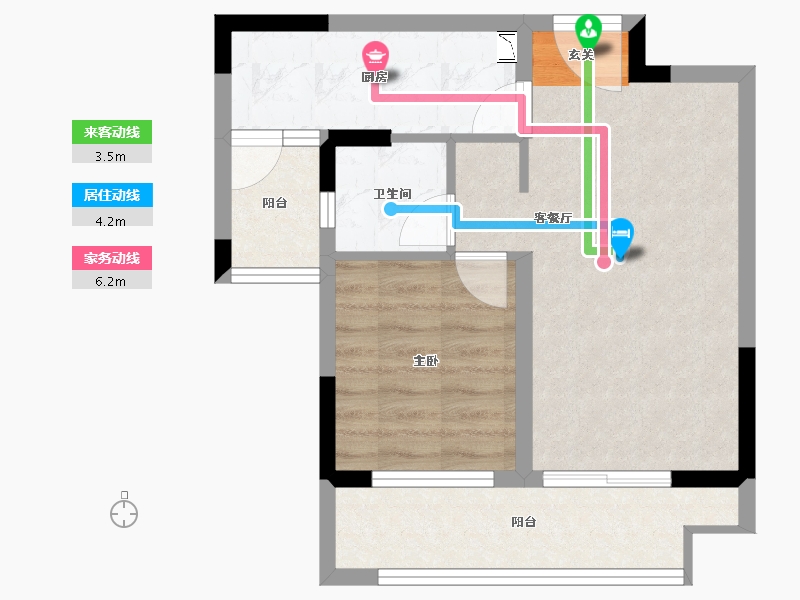 河北省-石家庄市-融创西双版纳旅游度假区-51.06-户型库-动静线