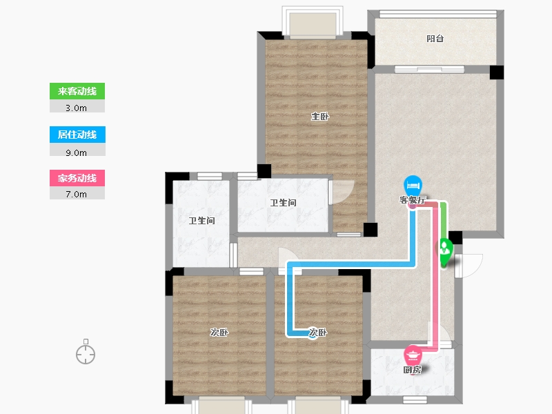 贵州省-贵阳市-息烽1号-98.02-户型库-动静线