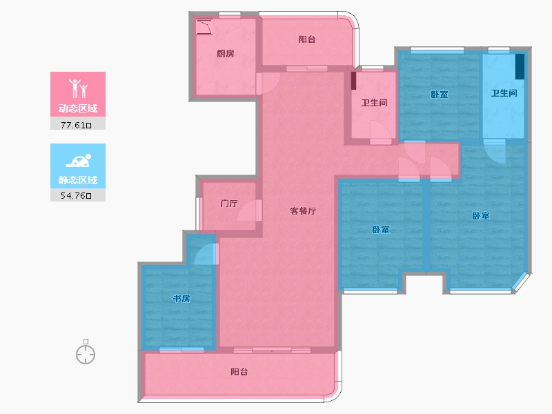 四川省-成都市-德商御璟天骄-116.97-户型库-动静分区