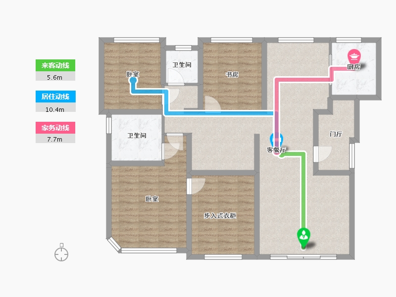 四川省-成都市-德商御璟天骄-114.02-户型库-动静线