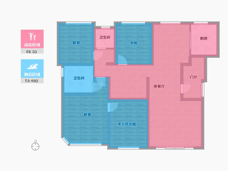 四川省-成都市-德商御璟天骄-114.02-户型库-动静分区