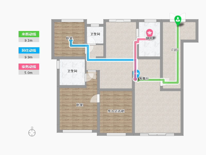 四川省-成都市-德商御璟天骄-114.71-户型库-动静线