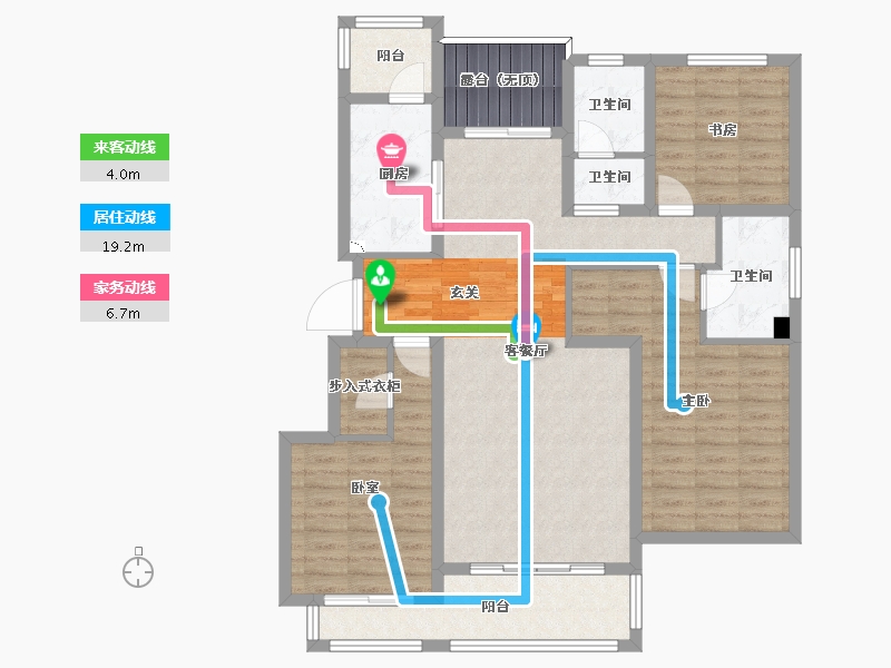 河北省-石家庄市-金悦府-115.15-户型库-动静线