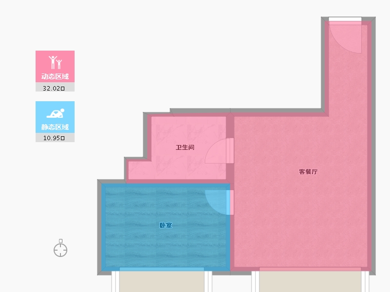 四川省-成都市-成都鑫苑城商办-38.08-户型库-动静分区