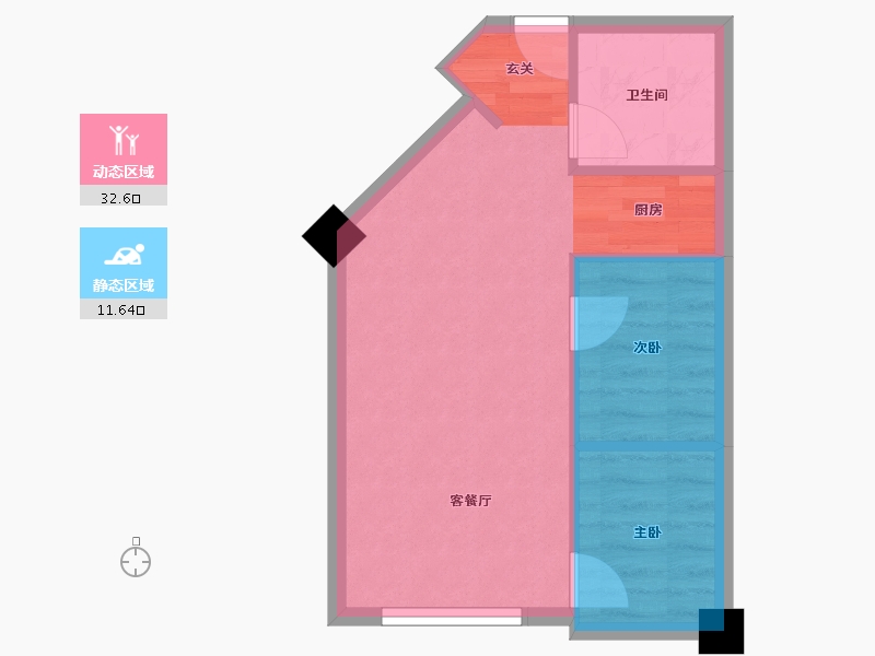 四川省-成都市-成都国际医药港西蜀南岸-39.80-户型库-动静分区