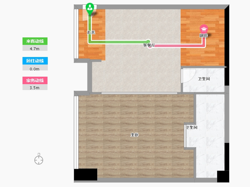 四川省-成都市-D10天府D-ONE-73.81-户型库-动静线