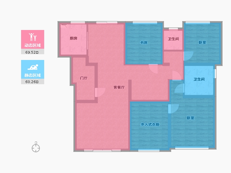 四川省-成都市-德商御璟天骄-115.99-户型库-动静分区