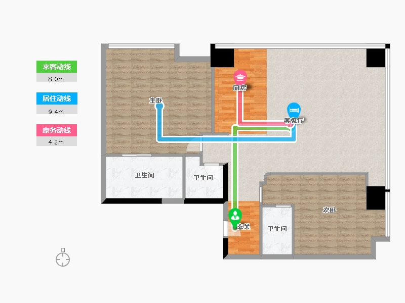 四川省-成都市-D10天府D-ONE-124.53-户型库-动静线