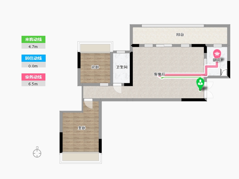 贵州省-贵阳市-乐湾国际城-82.02-户型库-动静线