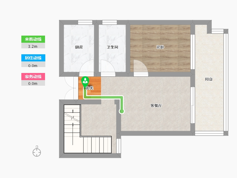 四川省-成都市-榕晟水岸丽府-48.52-户型库-动静线