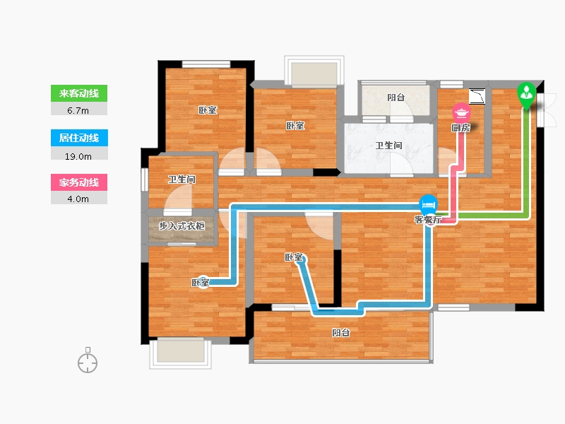 四川省-成都市-川发天府上城-100.93-户型库-动静线