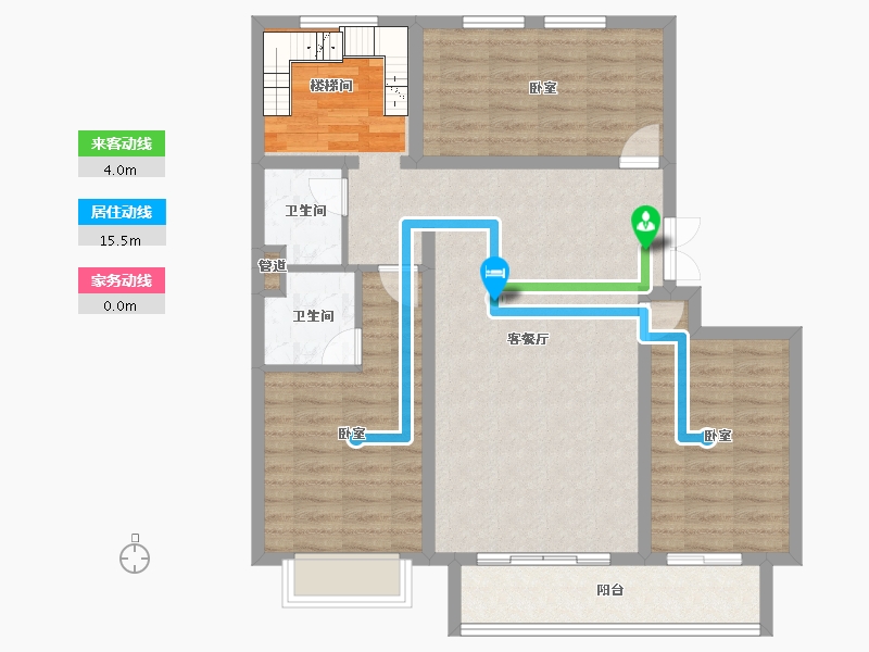 河北省-邯郸市-旭坤澜山悦府-96.76-户型库-动静线