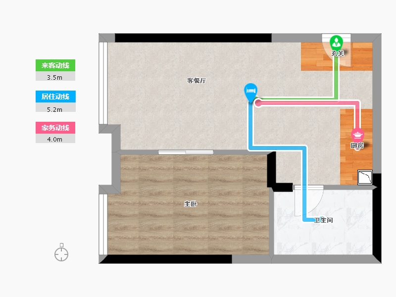 广西壮族自治区-柳州市-恒大御景湾-42.00-户型库-动静线