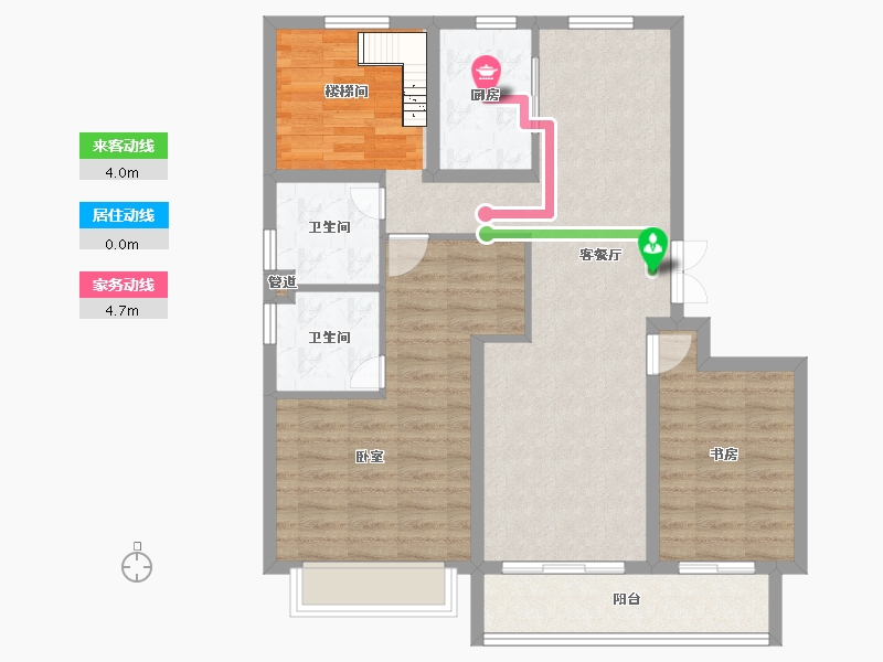 河北省-邯郸市-旭坤澜山悦府-92.72-户型库-动静线