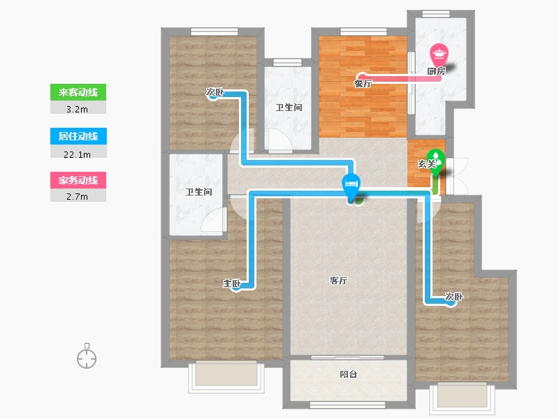 河北省-保定市-首衡熙悦府-108.00-户型库-动静线