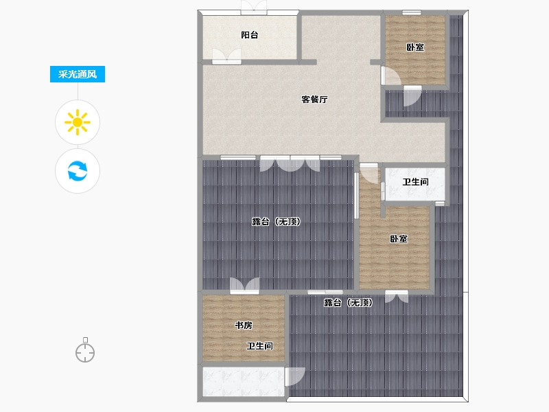 云南省-昆明市-乡鸭湖忆江南-248.00-户型库-采光通风