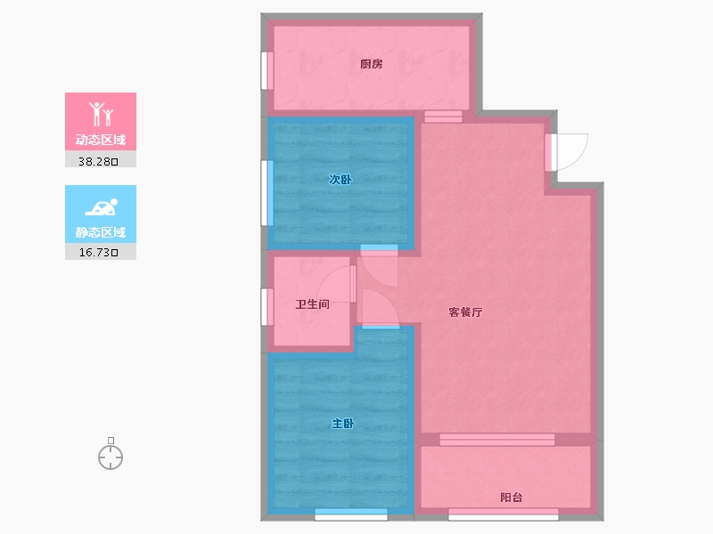 河北省-廊坊市-乐陶郡-48.00-户型库-动静分区