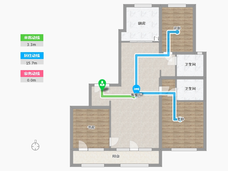 河北省-保定市-紫金壹号院-110.00-户型库-动静线