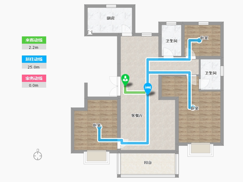 山西省-运城市-和熙晟都-93.93-户型库-动静线