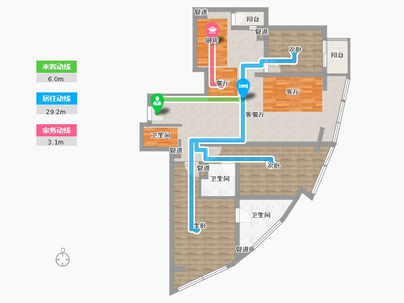 云南省-昆明市-永和府-123.19-户型库-动静线