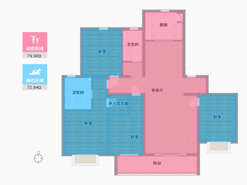 山西省-太原市-海尔产城创学府-137.01-户型库-动静分区